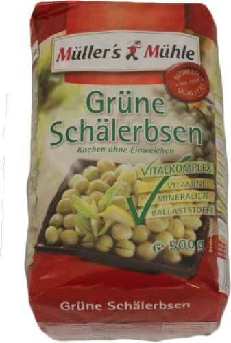 Müllers Mühle Grüne Schälerbsen 500g Cover