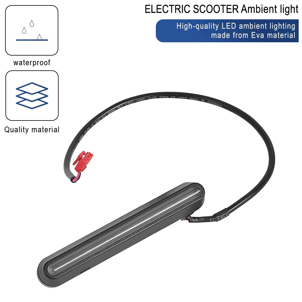 JOYSOG E-Bike-Frontlichter für Ninebot KickScooter MAX G3 / F3 / F3 Pro Elektrische Roller Ersatz-Scheinwerfer-Lampenteile
