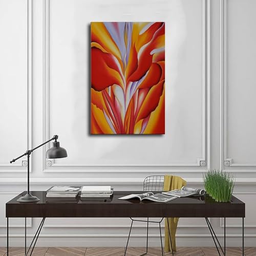 Impression florale vibrante Georgia O'Keeffe pour sublimer vos murs