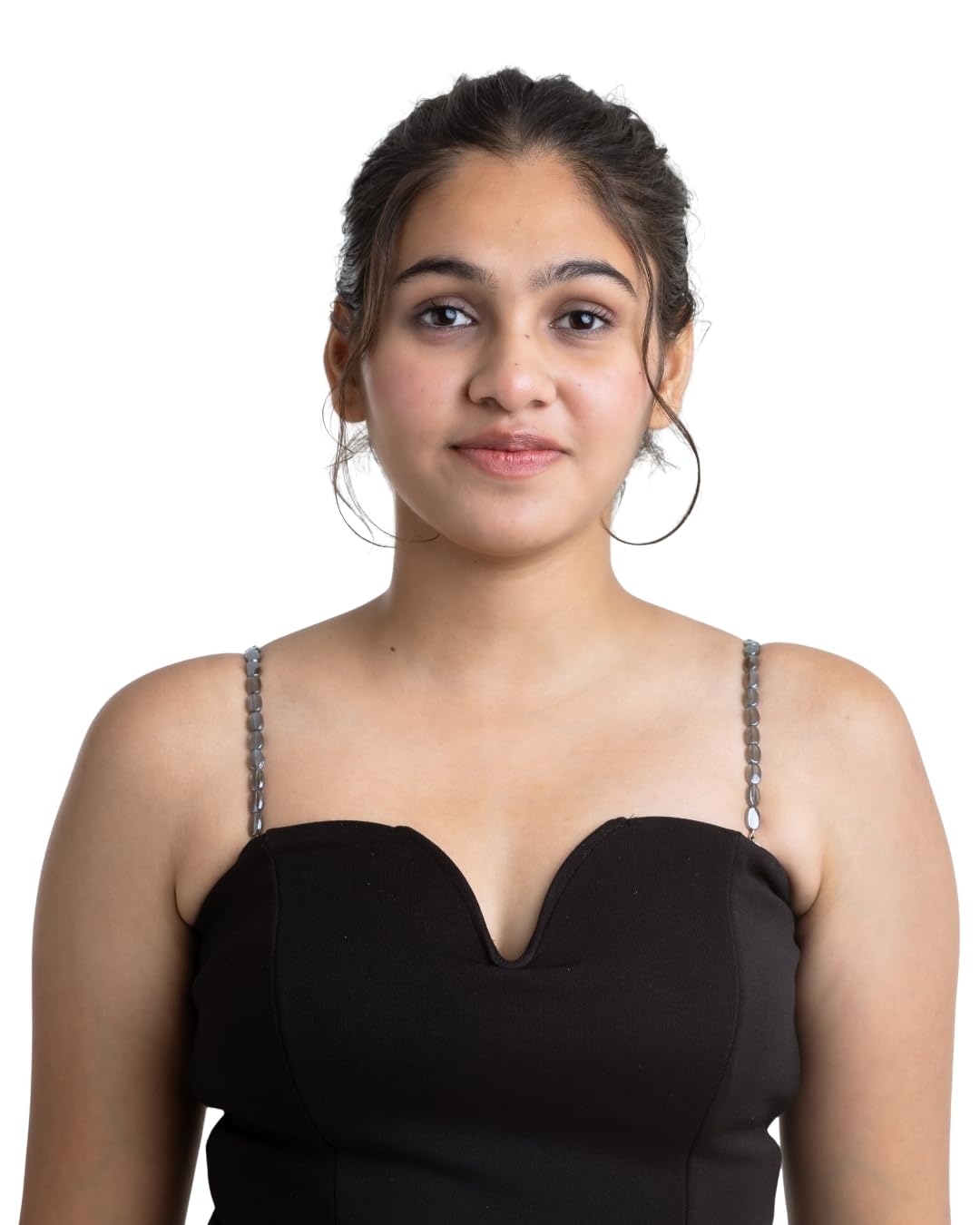 Smokey Grey Beaded Bra Straps for Women Fancy Detachable Shoulder Straps for Bra, Tops, Saree Blouses & Dresses Handcrafted Straps Adjustable Bra Belt with Metal Hooks Stylish Bra Accessories-image-47
