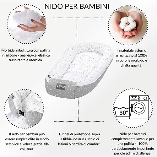 Bellochi Riduttore Lettino per Neonato, Riduttore