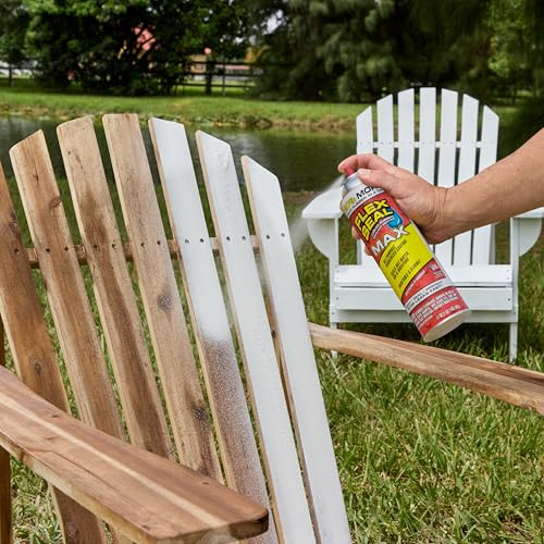 Image of Flex Seal MAX, 17 oz, 1-Pack, Black, Stop Leaks Instantly, Waterproof Rubber Spray On Sealant Coating, Perfect for Gutters, Wood, RV, Campers, Roof Repair, Skylights, Windows, and More