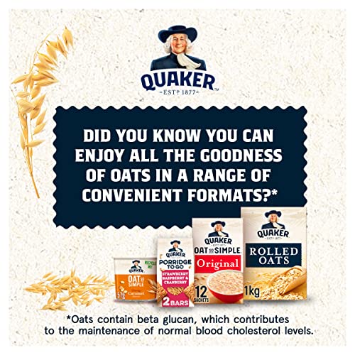 Quaker Oats Oat So Simple Original Porridge Sachets (Case of 60)