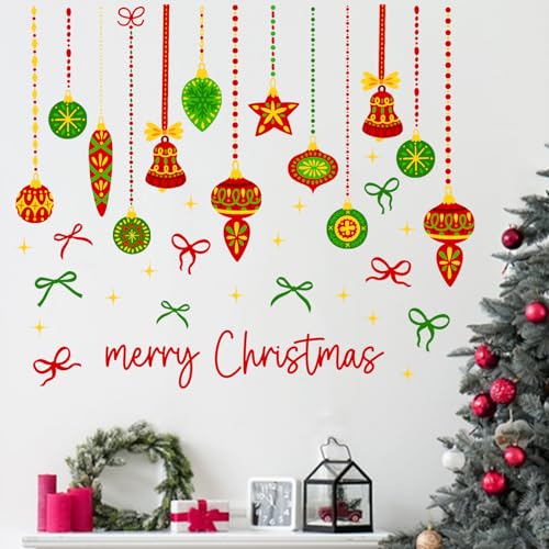 Vinilos decorativos Mfault Navidad Árbol Verde