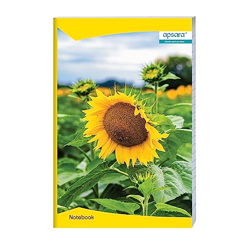 Image of Apsara Mahabar(foolscap) Longbook | 33 CM x 21 CM Approx - Pages 104 | Single Line Notebook | GSM 56 |Use For School,College Student & Professionals | Covers May Differ | Pack of 12 Books