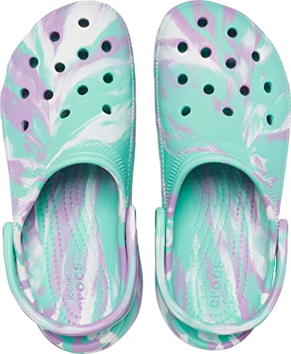 Image of Crocs Women's Classic Graphic Platform Clogs