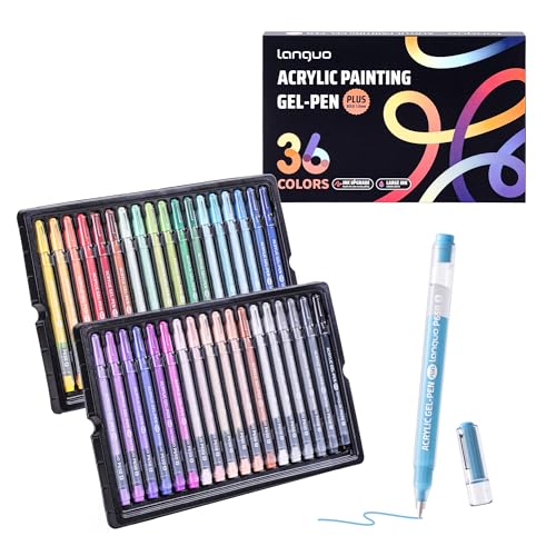 Stylos encre gel 3D pour décorer vos albums photos, galets et objets