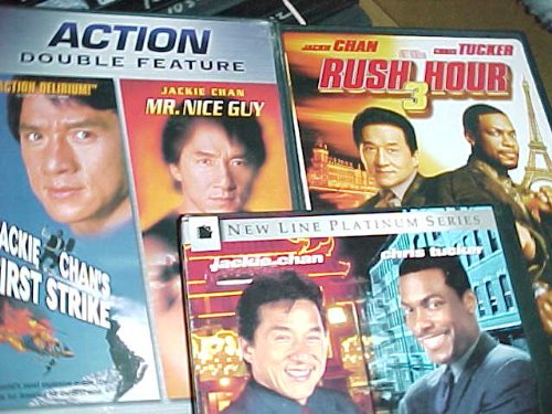 Rush Hour , First Strike , Mr. Nice Guy , Rush Hour 3 : Jackie Chan 4 Pack Collection