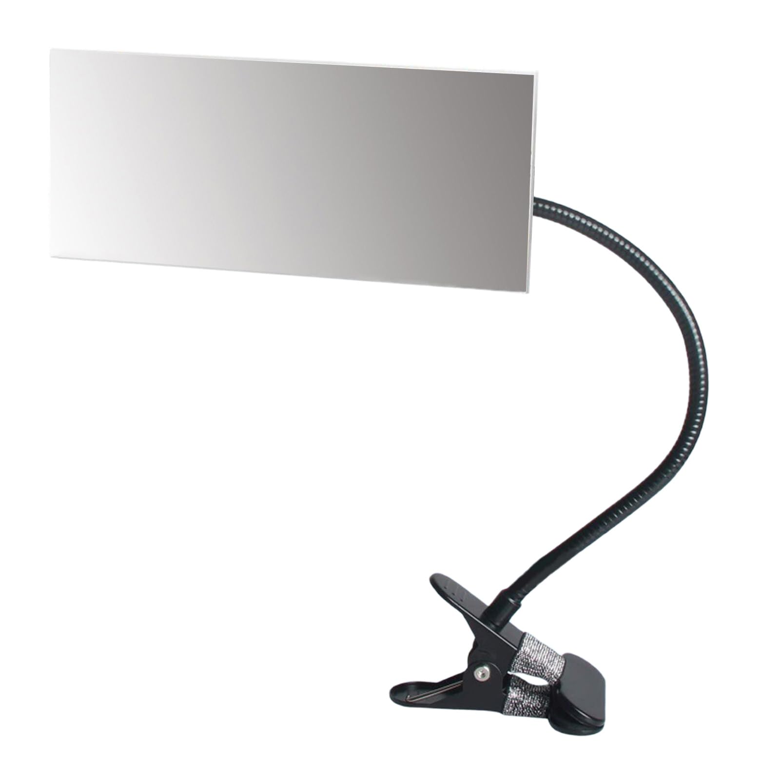 Zwwaazhf Square Clip On Mirrored For Enhances Desk Or Cubicles Rear View Visibility Personally Flexible Mirrored Personally