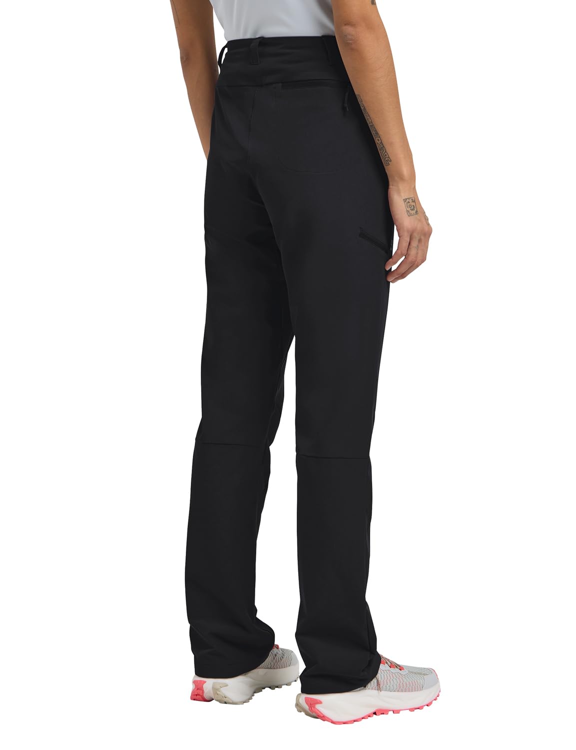 Jack Wolfskin Damskie spodnie z kamieni Geigelstein, czarne, 38/L