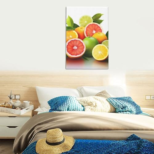 Impression sur toile encadrée prête à poser - Solution décoration murale salon 40x61 cm - 4