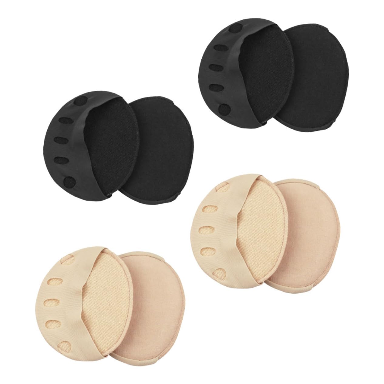 PACKOVE Invisible Socks for Women Toe Separators Half Toe Socks for High Heels Comfort