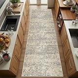EWQSDFV Alfombra Pasillo Antideslizante, Lavable Lavadora Tapetes Larga Cocina 70 x 400 cm Alfombras De Pasillo Largas Alfombra Da Cocina Alfombra Entrada para Puerta Interior Lavadero Comedor Salón