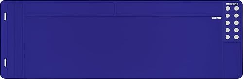 Miniatura 2 de Tapete de limpieza de pistola de rifle, tapete magnético táctico de goma antideslizante, tapete de mantenimiento de armas, tapete de mantenimiento