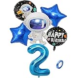 Jxuzh Globos para cumpleaños infantiles, ciencia ficción