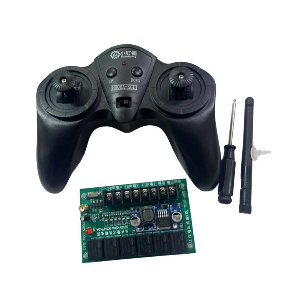 Módulo Receptor de Control Remoto RC de 6 Canales de Alta Velocidad .4G, 7.4V, Accesorios para Juguetes RC de Bricolaje, a