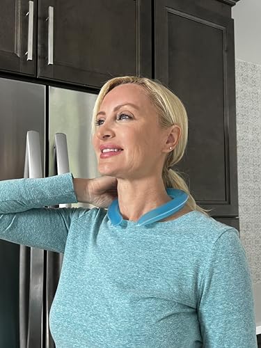 Spark Innovators Cool 360 – Reusable Cooling Neck Wraps, Instant Ice Cold Relief for Summer Heat, Hot Flashes, Sports, Gym, & Outdoor Activities – Gel Ice Pack Cools in 30 Minutes, One Size, Set of 2 - Image 5