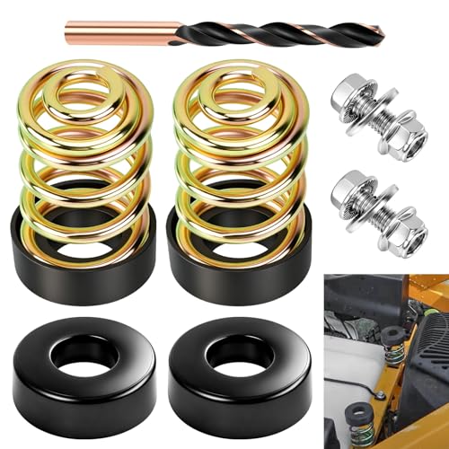 XINKE 283516 Compression Seat Spring & 422127-4 Cap Compatible with Gra-sshopper Joh-n Deere Cub Cadet ZT1 Mower Compressed Springs Can Provide The Necessary Support and Cushioning