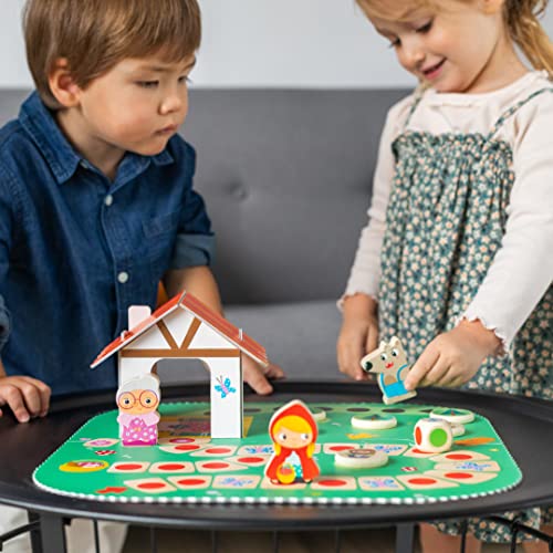 Goula Jumbo Spiele GOULA Rotkäppchen-Spiel – Kooperatives Brettspiel aus Holz für Kinder ab 3 Jahre – Bild 3