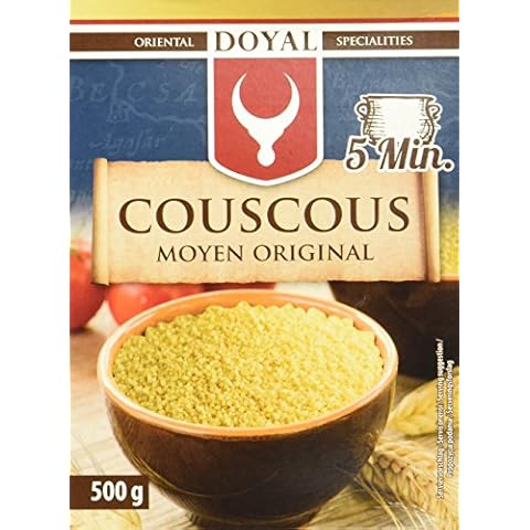 DOYAL Couscous - Luftig lockerer Couscous mit leicht nussigem Geschmack - Typisch nordafrikanische Spezialität - 1 x 500 g Cover