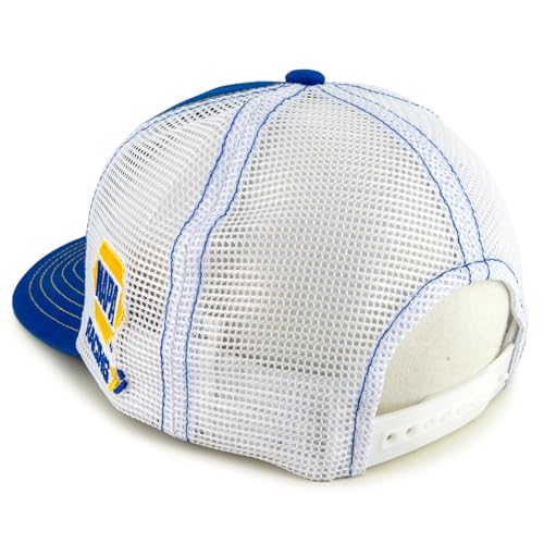 Gorra Snapback azul y blanca con franjas #9 Chase Elliott 2025 miniatura 4