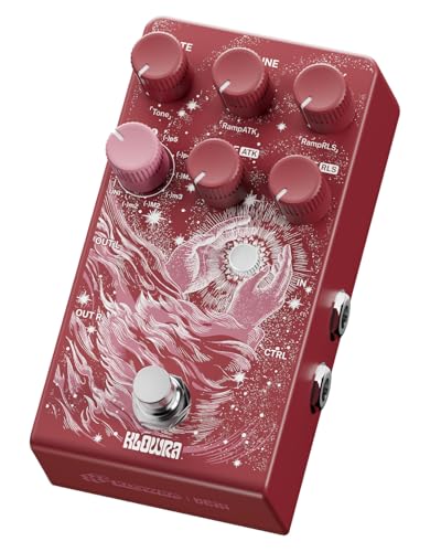 Klowra Vein Polyphonic Pitch Shifter Guitar Pedal - Instant Drop Tuning and Octave Effects for...