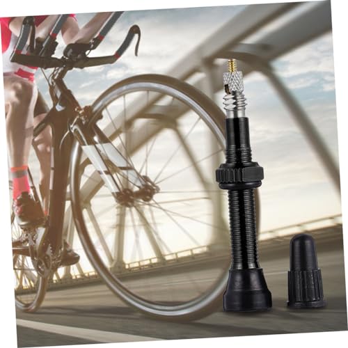 Válvula Tubeless para Bicicleta BESPORTBLE Accesorio Inflador de Neumáticos para Bicicleta de Montaña miniatura 5