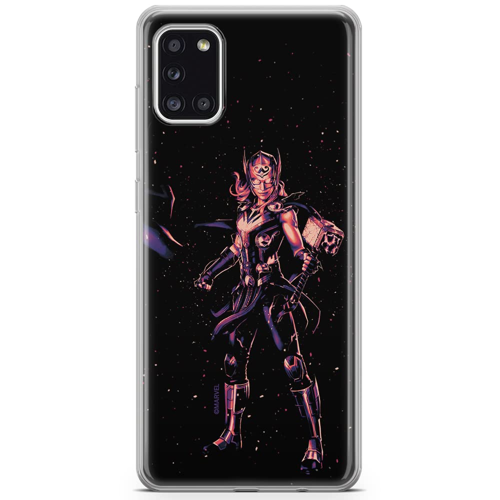 ERT GROUP mobile phone case for Samsung A31 original and officially Licensed Marvel pattern Thor 008 optimally adapted to the shape of the mobile phone, case made of TPU Multicolor