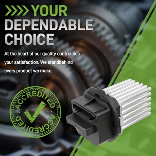 Image of 2048707710 A /C HVAC Heater Blower Motor Resistor Compatible with Mercedes-Benz C230 2008-2009 Compatible with C300 2008-2010 Compatible with SLS AMG 2011-2015 Compatible with C63 AMG 2008-2010