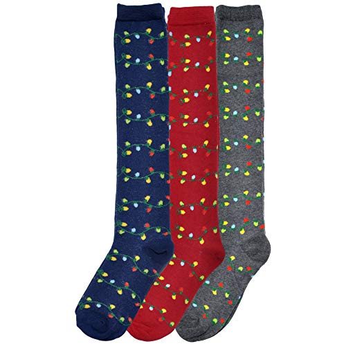 Image of Angelina Novelty Assorted KNEE HIGH Women's Kids Girls Socks