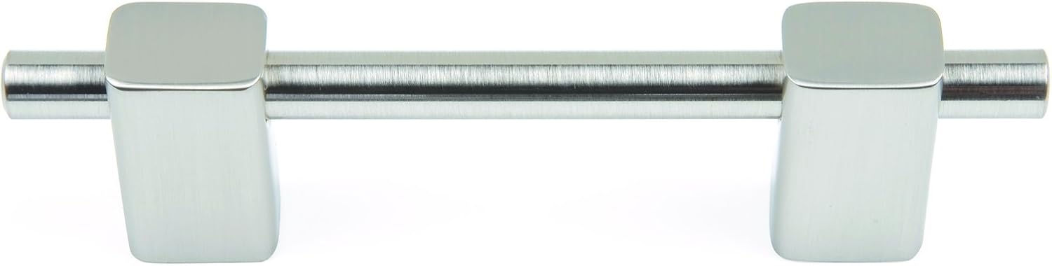 Atlas Homewares 295-BRN 4-3/4-Inch Element Pull, Brushed Nickel