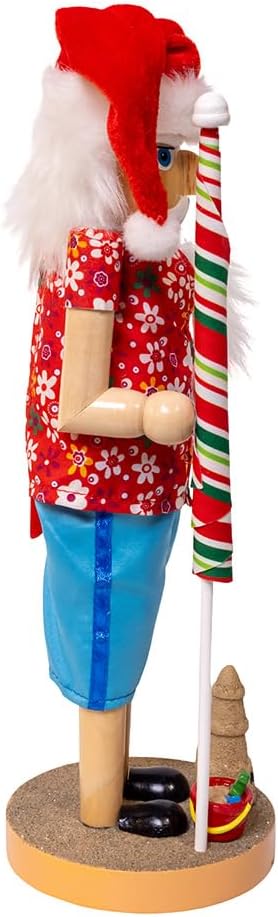 Kurt Adler 15" Beach Santa Nutcracker