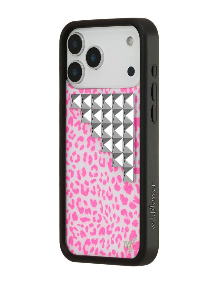 Image of Wildflower Cases - iPhone 17 Pro Max Compatible - Pink Meow Stud