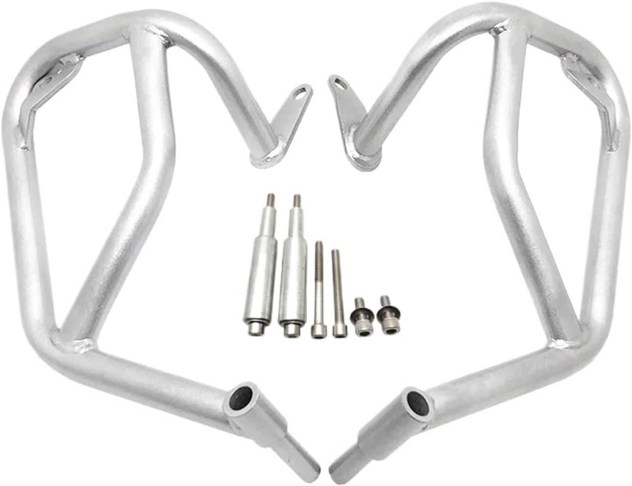 Compatible With S1000XR S1000 XR S 1000XR 2019-2022 2021 Motorcycle Highway Engine Guard Bumper Crash Bars Stunt Cage Frame Protector(Silver)