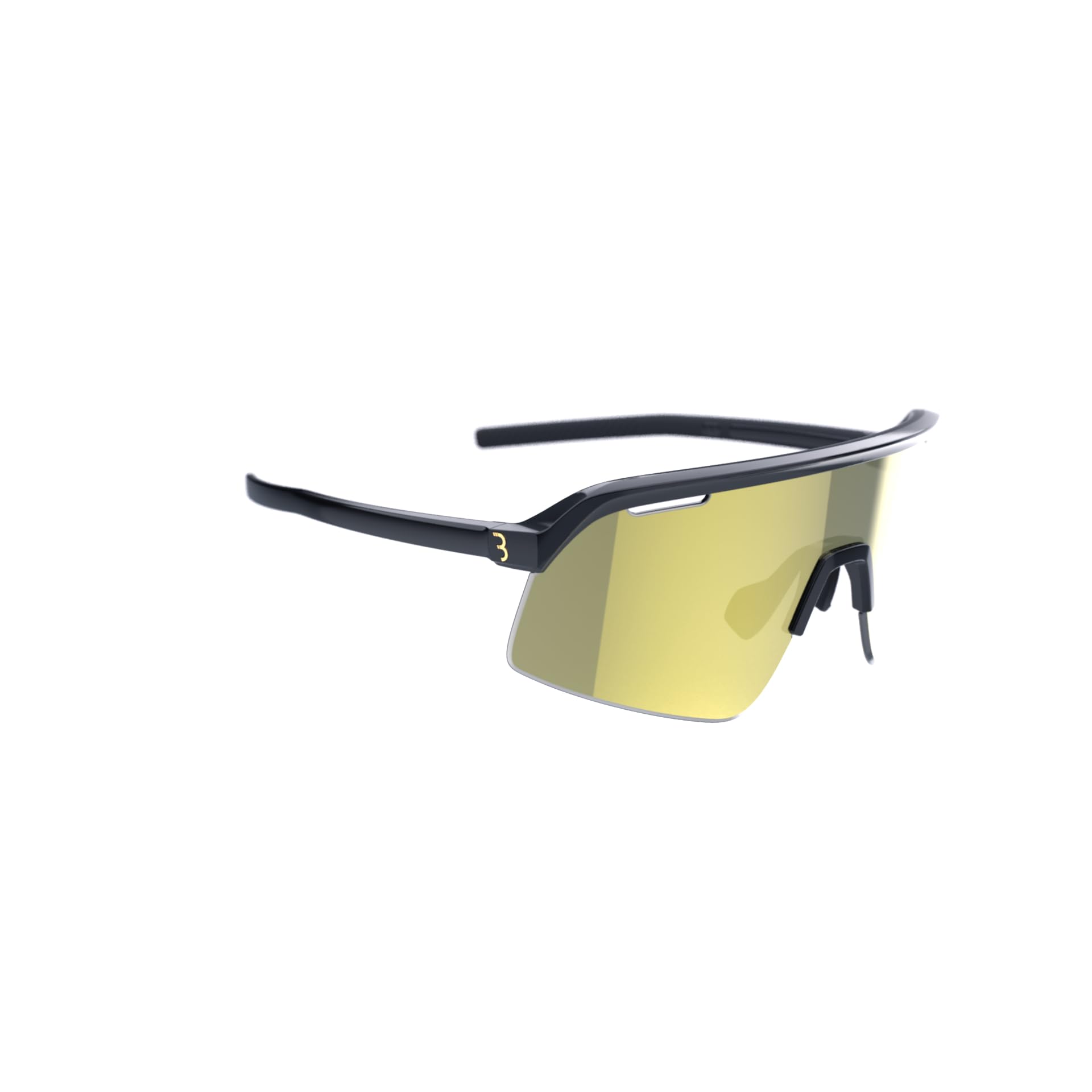 BBB Cycling Glasses Photochromic High Contrast Sports Glasses Professional Cycling Sunglasses Men and Women 100% UV Protection Gravel Bike Road Bike & MTB Valor PH Glossy Black BSG-81PH