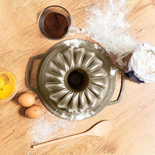 D-Mail Stampo in Silicone con Profilo Metallico per ciambellone