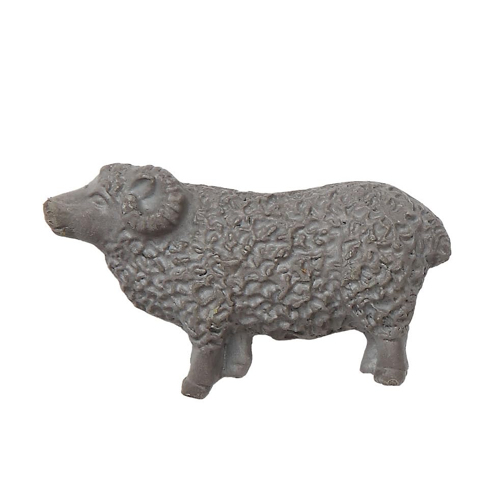 Creative Co-op – Set Magneti Da Frigorifero A Forma Di Animali Della Fattoria, Multicolori, 5 Cm