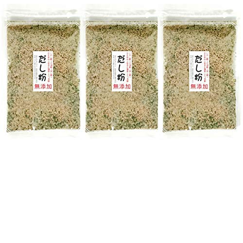 つるさき食品 魚介類国産使用 無添加 だし粉 113g (x3)