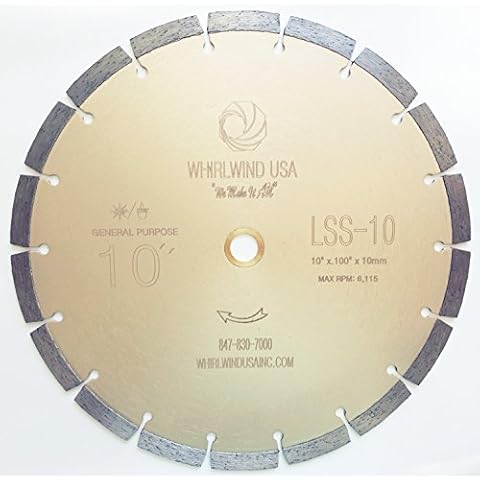 Whirlwind USA LSS 10 Inch Diamond Blade Cover