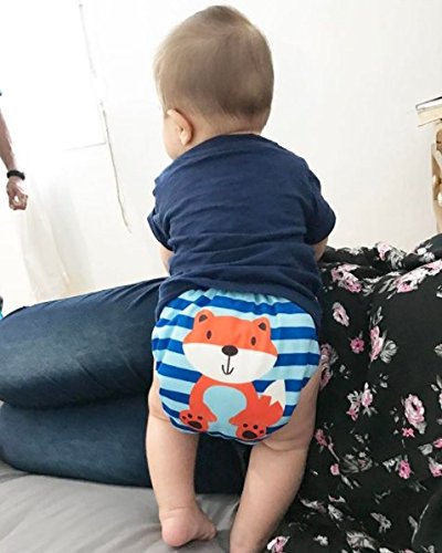 Alva 6DM48-558 Baby Cloth Diaper One Size Adjustable Washable Reusable thumb #7
