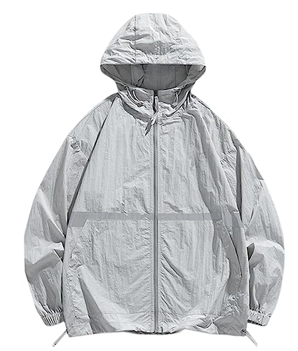 PPEIREE] メンズ ウインドブレーカー 春夏 ジャケット 薄手