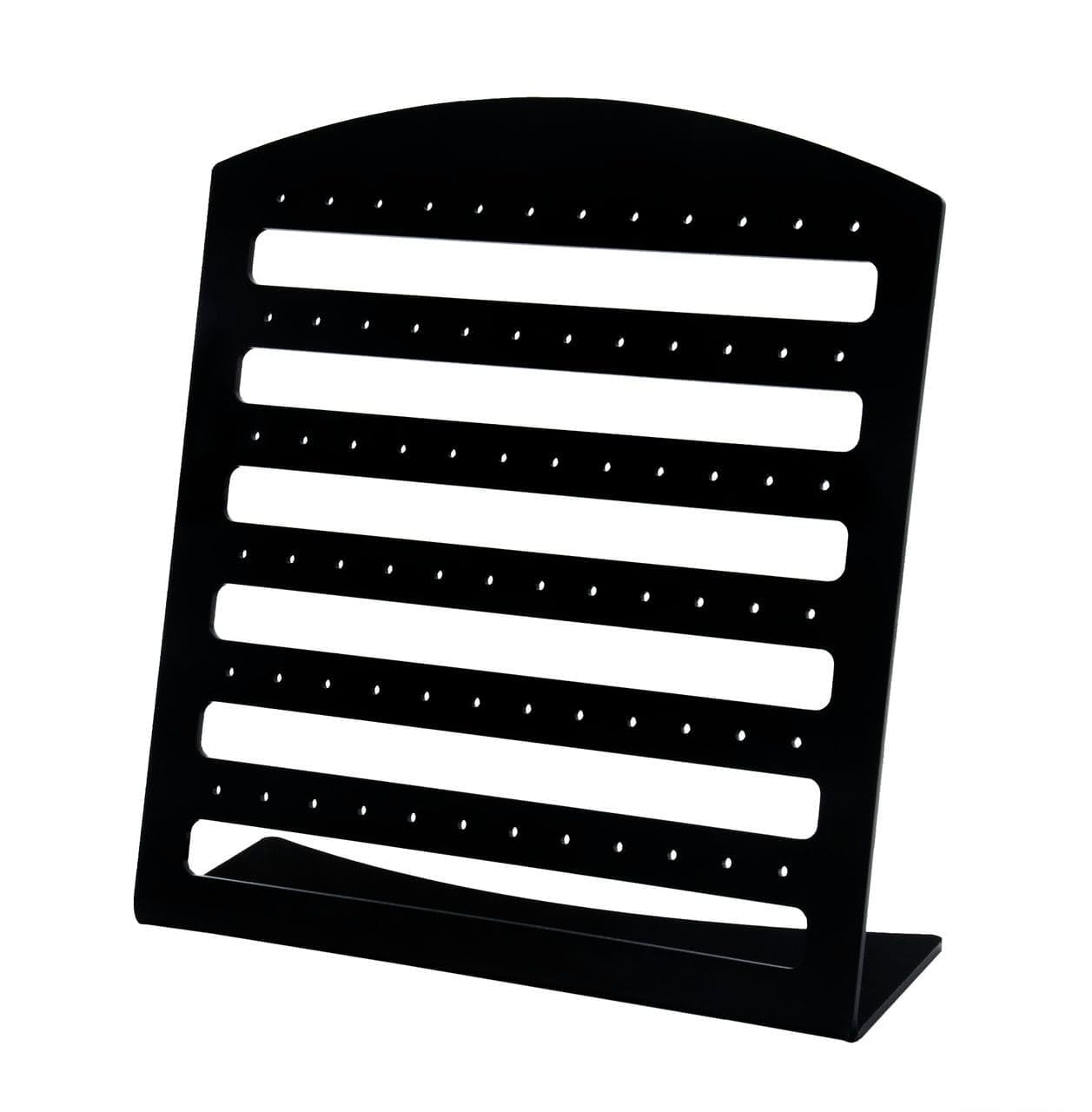 Shivra Acrylic Earring Display Stand – 36 Pair Holder for Dangle & Stud Earrings, Clear Jewelry Organizer for Shops, Boutiques, Craft Exhibitions & Home Use shop showrooms shops (1)