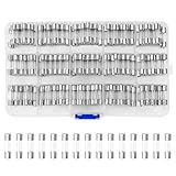 300PCS Schnellschlag Glasrohrsicherung 15 Werte 0.1A-20A 250V 5x20mm Glassicherungen Sortiment Set mit Aufbewahrungsbox für Elektronik und Haushaltsgeräte