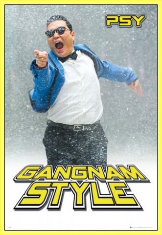 Amazon.co.jp: ポスター: Psyポスター – 江南スタイル、雪ダンス( 36 x