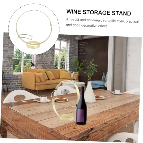 Soporte para botellas de vino de acero inoxidable Unomor miniatura 6
