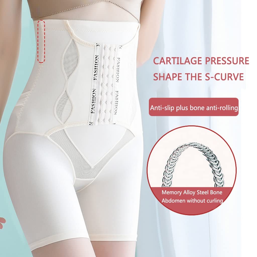 Generic 2 Pezzi Mutandine Regolabili per il Sollevamento del Culo per il Controllo Della Pancia Dimagrimento Coscia a Vita Alta Intimo Modellante per Cintura dopo il Parto