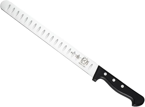 Miniatura 33 de Cuchillo de chef, Mercer Culinary Renaissance, forjado de 8 pulgadas, Cuchillo para pan, de 20.32 cm, 8", Negro