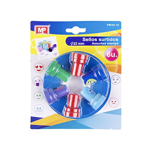 MP PM197 - 15 - Set di 6 timbri per bambini