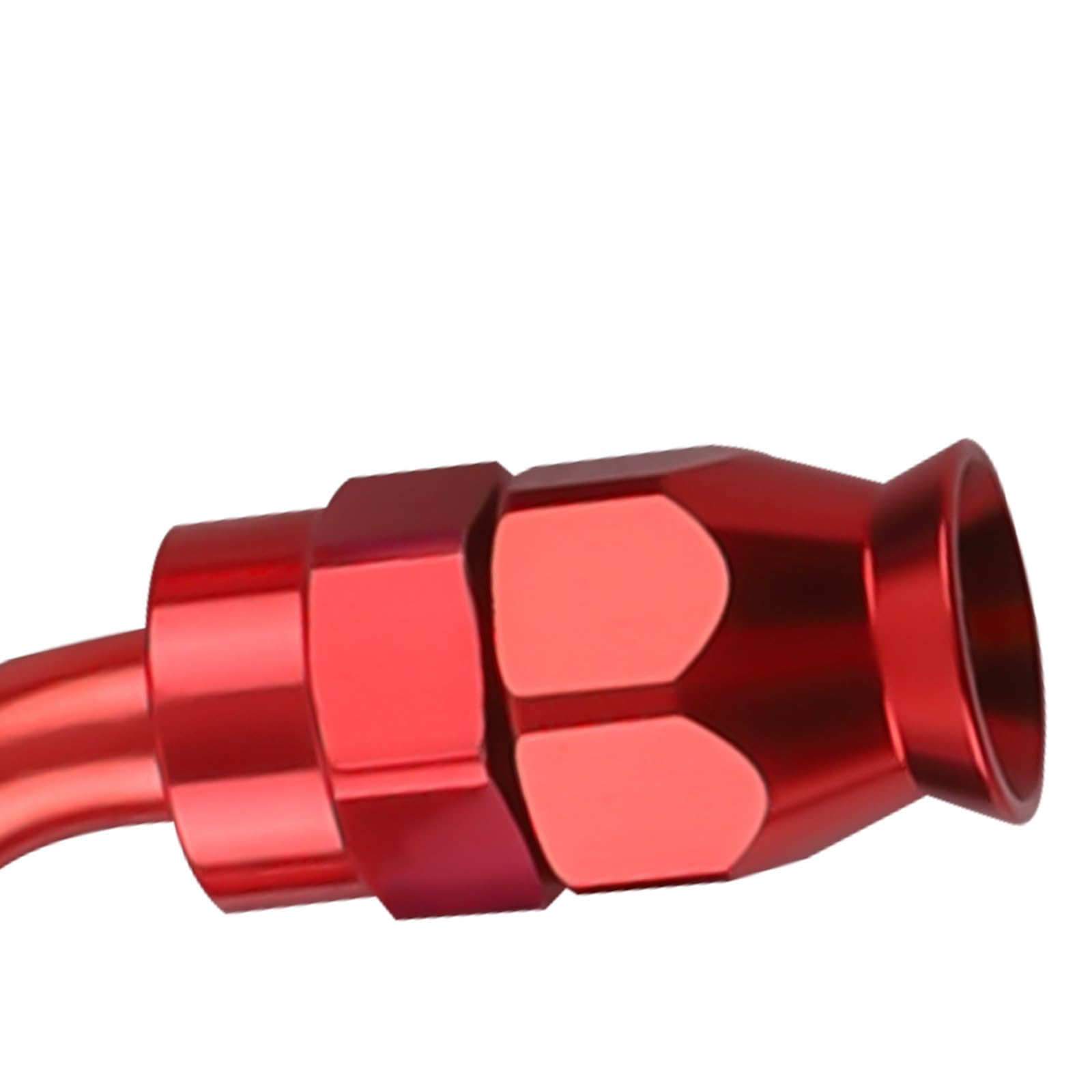 maXpeedingrods AN6-6AN, AN-6 Red tubo dell'olio girevole in acciaio inox intrecciato Fuel Line pantaloni 20FT kit in acciaio inox PTFE E85 tubo del carburante