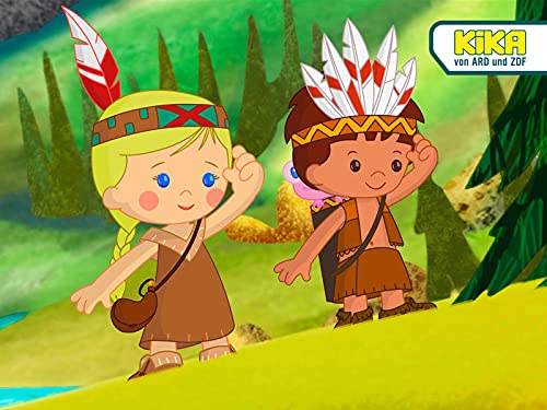 Kleiner Indianerjunge